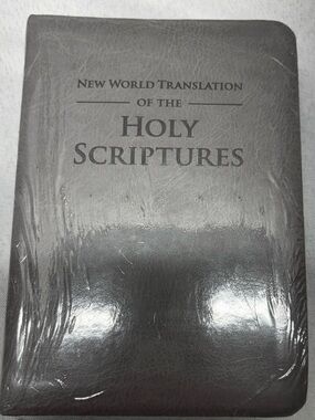 New World Translation of the Holy Scriptures Grey Faux Leather Sealed